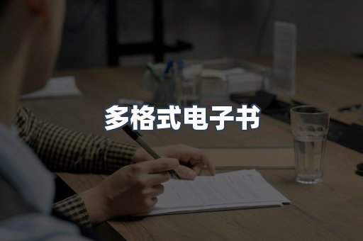 多格式电子书